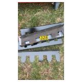 Battery tool metal holder