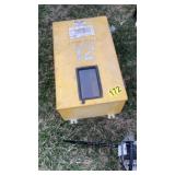 Emergency air supply cabinet