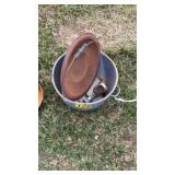 Miscellaneous stock pot with contents