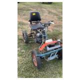 Unique farm buggy tractor