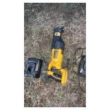 Lot of dewalt power tools