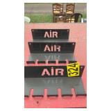 3 small air tools sign holder holder