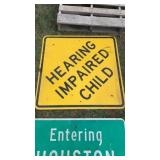 Hearing Impaired Child sign