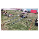 Single Horse Sulky Cart w/ Horse Tack