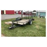 Tarter 5ft x 10ft Utility Trailer w/ Drop Tail