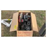 Box of battery powered craftsman tools
