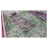 Metal tree stand ladder