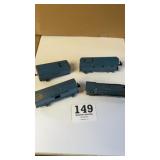 Tin train set as is