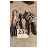 Three hand tools