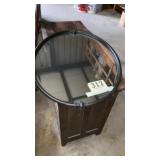Oval mirror