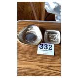 Silverplate dishes