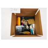 BOX OF GUN PARTS