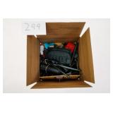 BOX OF GUN PARTS
