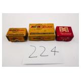 PARTIAL BOXES OF VINTAGE 25 CAL BULLETS