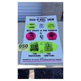 Concert poster Rock ï¿½nï¿½ roll show 56