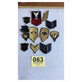 Military patch lot
