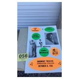 Concert poster Sam Cooke, Otis Redding, and