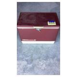 Metal Coleman cooler