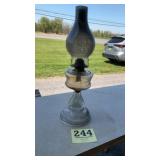 Glass oil lamp