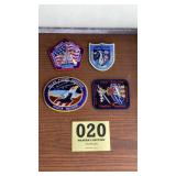 NASA patch lot