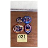 NASA patch lot