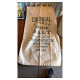 Colonial course medium salt, hundred pound bag