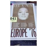 Concert poster Diana Ross