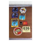 Hunting, fishing club stickers