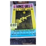 Concert poster Vince Gill
