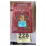 1992 sealed box of baseball cards, Donruss