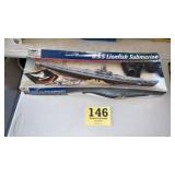 USS lionfish submarine monogram model kit