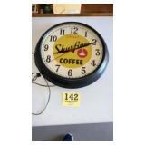 Shurfine Coffee Clock