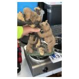 Bear with Cubs statuette