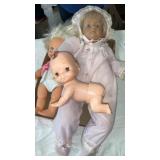 Vintage baby doll lot including Pat Seacrest and