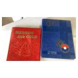 1949 Auburn HS yearbook and 1957 47th Infantry