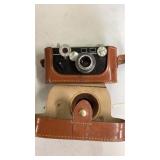 Vintage Argus 50 mm camera with case