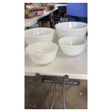 Fire King set of bowls