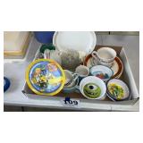 Dishes, light with curl wear miscellaneous Disney