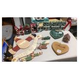 Misc wooden decor