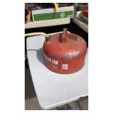 1.8 gal gas can metal