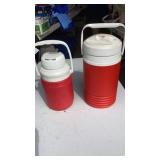 Igloo and Coleman thermos jugs