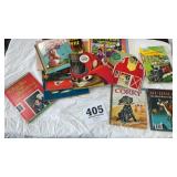 Vintage children books, including some golden