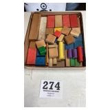 Wooden blocks