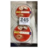 Pyrex pie plates