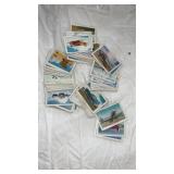 Vintage airplane cigarette card lot approximately