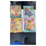Vintage Whitman puzzles, woody woodpecker,