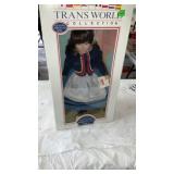 Porcelain doll trans world collection, Poland