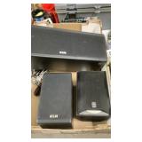 Speakers 2 KLH and 1 Yamaha