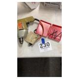 Electric drill and bits