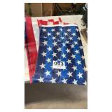 American flag Banner lot of two